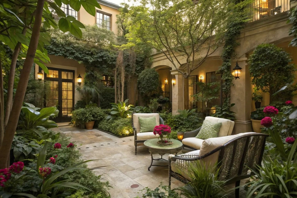 Catalina Courtyard Garden Ideas: Transform Small Spaces Into Lush Retreats with Outdoor Living Space Ideas Small Backyard