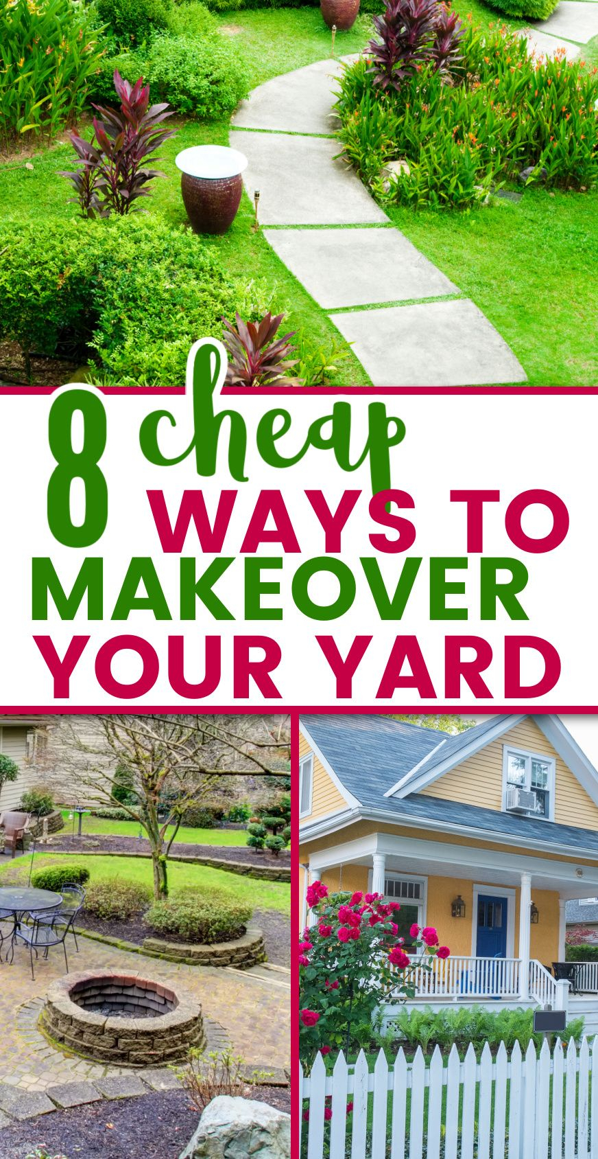 Easy Yard Hacks For Small Budgets | Garden Ideas Budget Backyard ... inside How to transform your entire yard on a strict budget without looking cheap