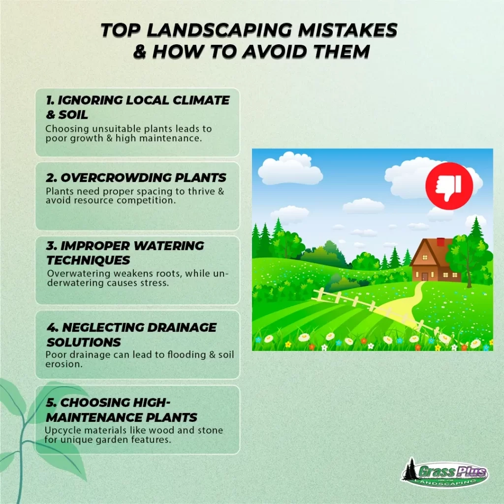 Grass Plus Inc | Landscaping Mistakes For A Thriving Yard with regard to Avoiding the Landscaping Mistakes That Drain Your Wallet Instead of Building Equity