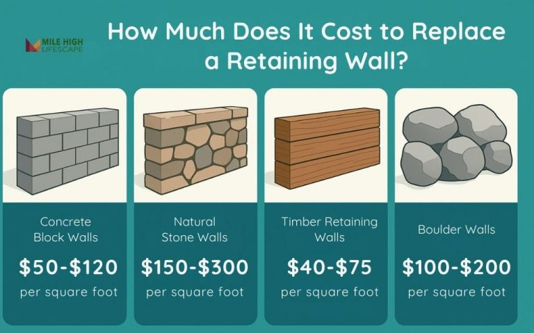 How Much Does It Cost To Replace A Retaining Wall In Denver? pertaining to Why Retaining Wall Prices Vary and How to Plan Your Project Wisely