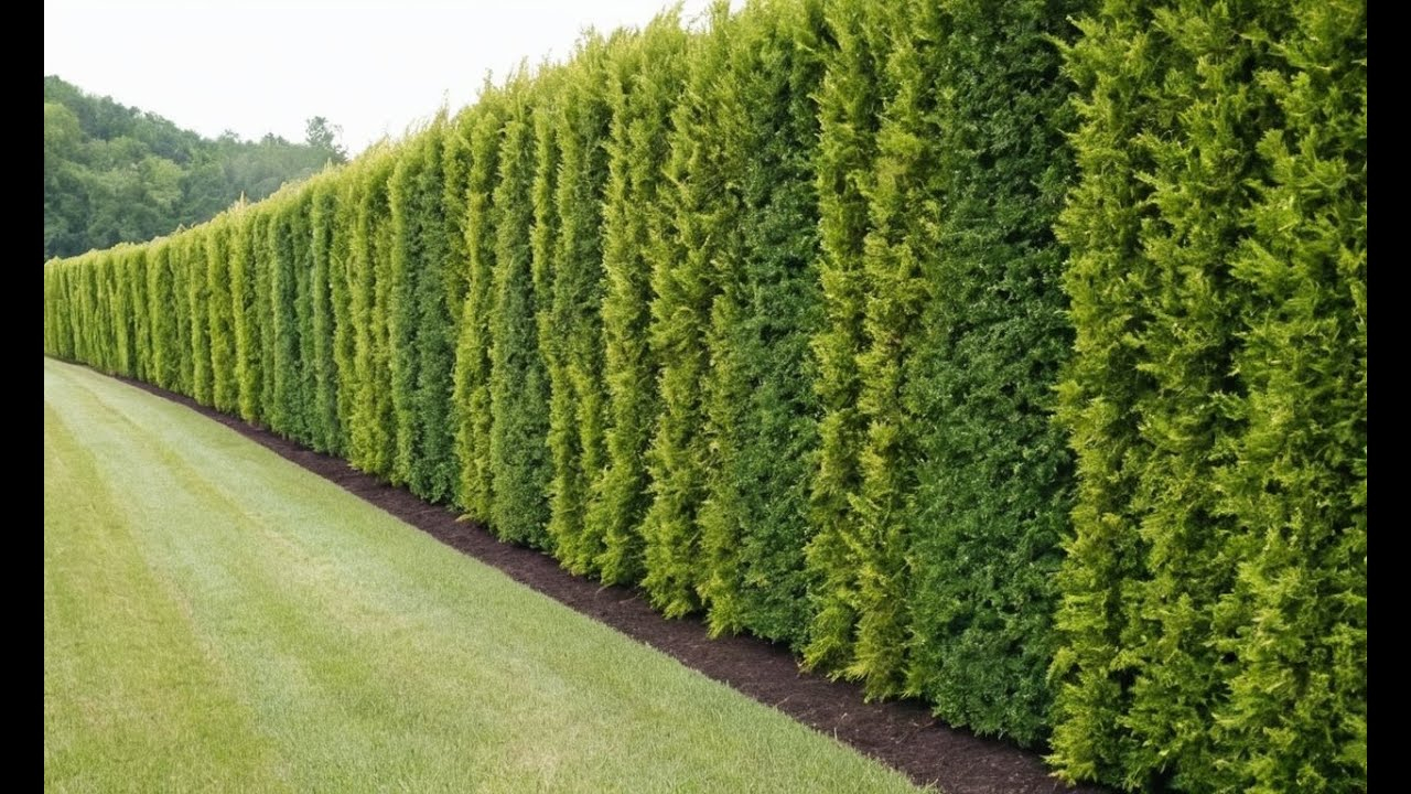 How To Grow A Living Fence: Natural Privacy Solutions! - Youtube intended for How To Plant A Hedge Row For Privacy