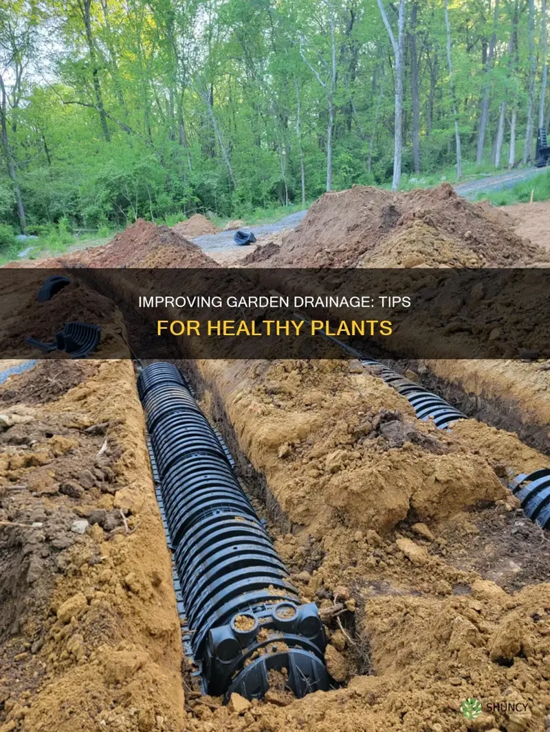 Improving Garden Drainage: Tips For Healthy Plants | Shuncy for Why Fixing Drainage Before Planting Matters Most in Your First Year of Homeownership