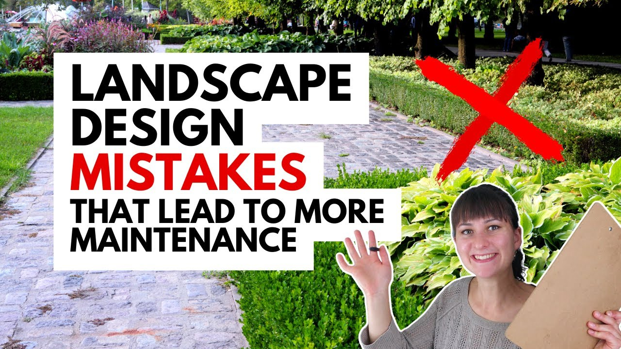 Landscaping Mistakes That Lead To More Maintenance ~ Low Maintenance ... with How To Increase Home Value With Landscaping