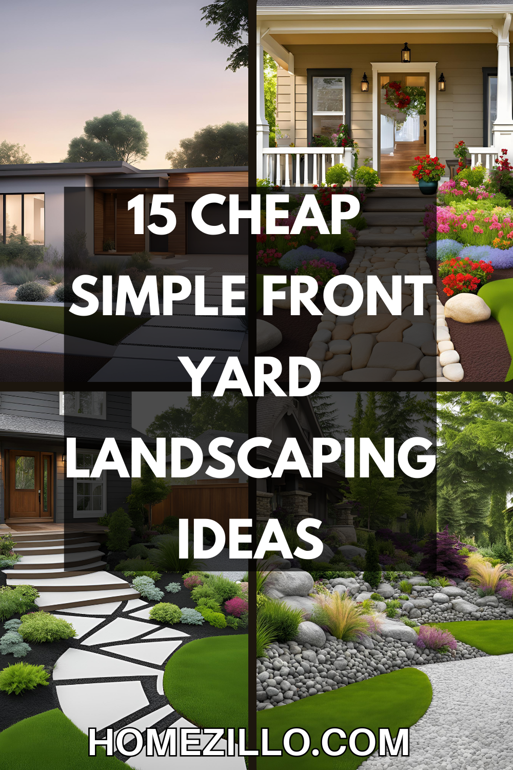 Small Front Yard Landscape Ideas On A Budget: Transform Your Curb ... with How To Landscape Entire Yard On Budget