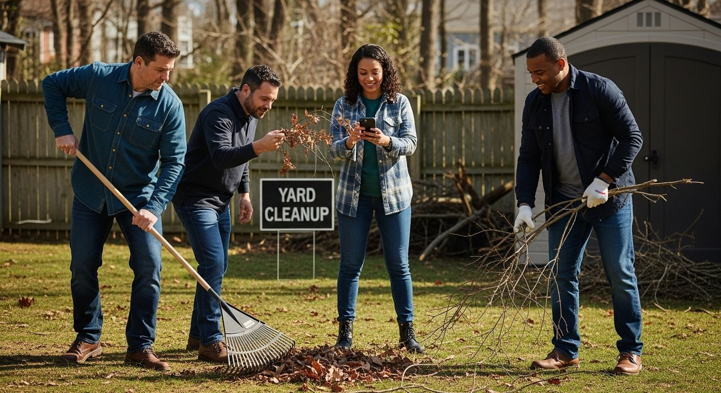 Yard Cleanup After Storms: Fast Guide For Connecticut Homes - C&M ... with A realistic weekend yard cleanup schedule that actually brings results