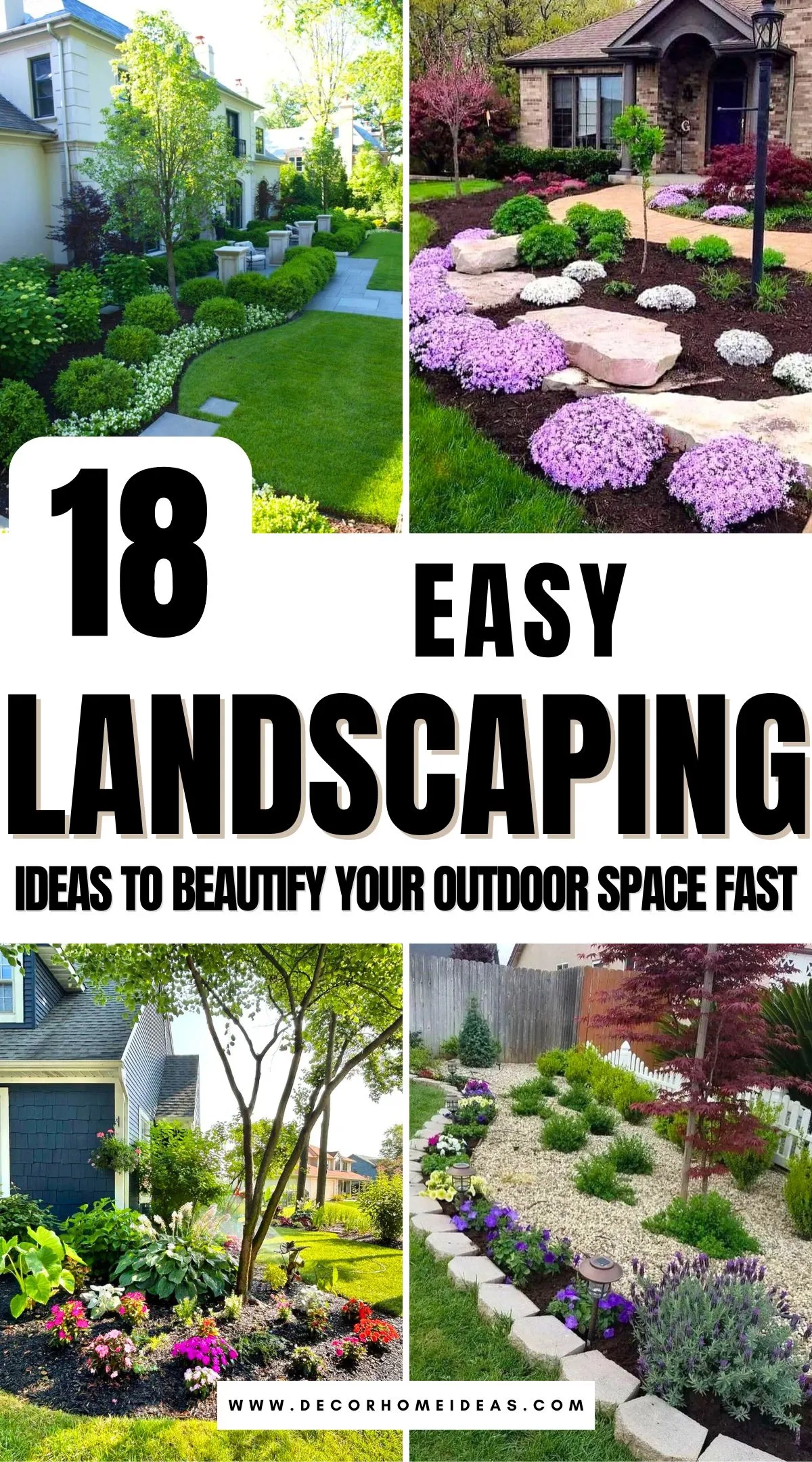 18 Easy Landscaping Ideas To Beautify Your Outdoor Space Effortlessly pertaining to Twenty Seven Ingenious Ways to Upgrade Your Landscape Without Spending a Fortune