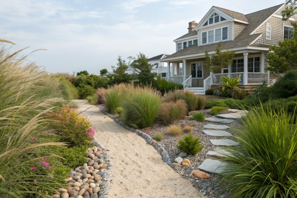 19+ Inspiring Front Yard Grass &amp;amp; Rock Landscaping Ideas in How To Landscape Cheap Without Plants