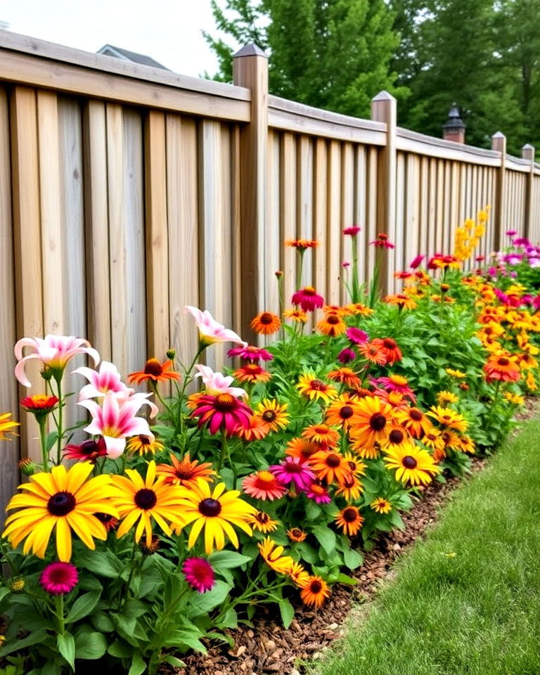 25 Simple Fence Line Landscaping Ideas To Enhance Privacy regarding Twenty Proven Perennials That Bring New Life to Any Sunny Fence Line