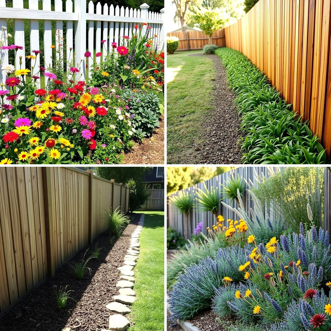 30 Simple Fence Line Landscaping Ideas For Curb Appeal pertaining to Twenty Proven Perennials That Bring New Life to Any Sunny Fence Line
