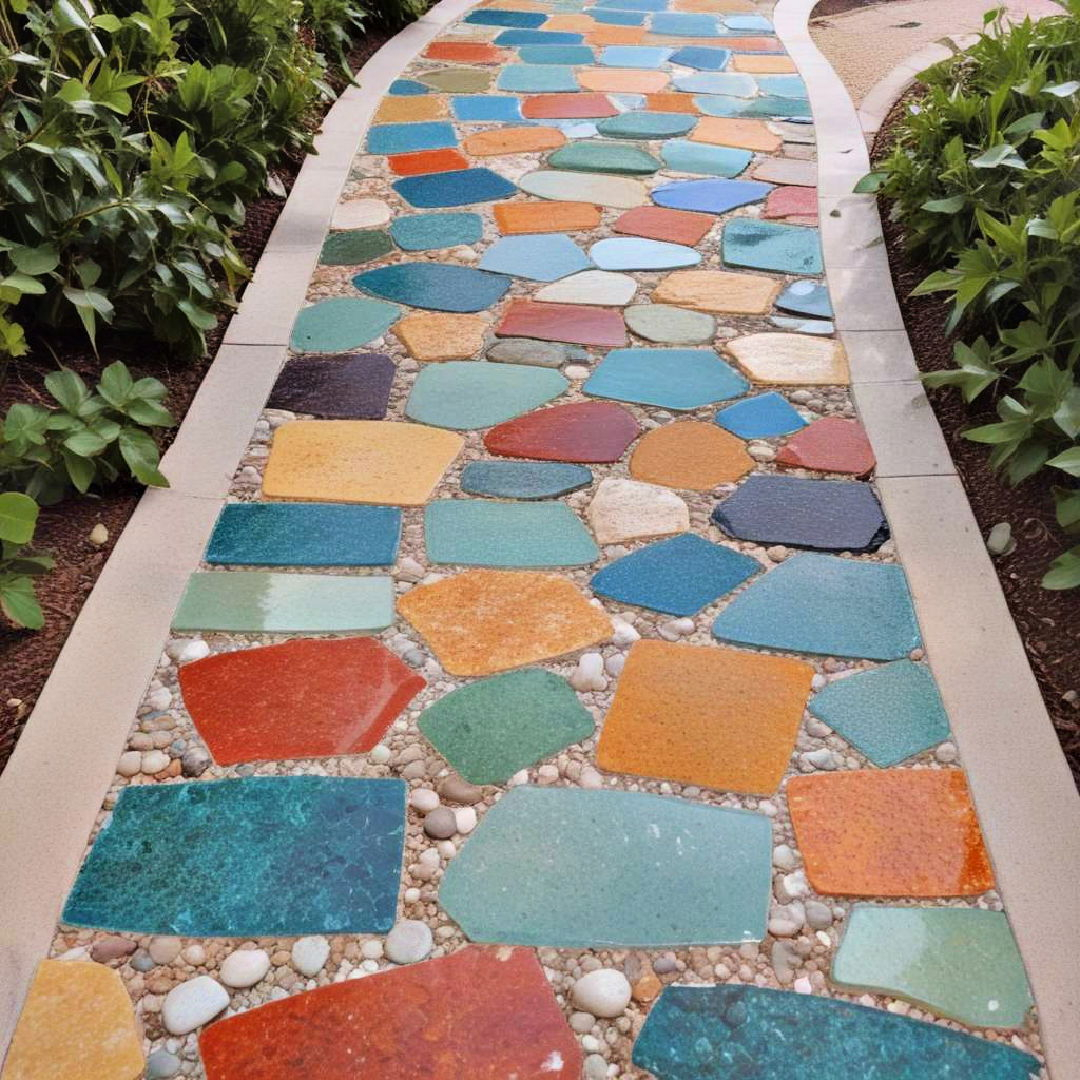 40 Walkway Ideas To Enhance Your Outdoor Space regarding Clever Methods for Crafting Beautiful Outdoor Walkways Using Recycled Supplies