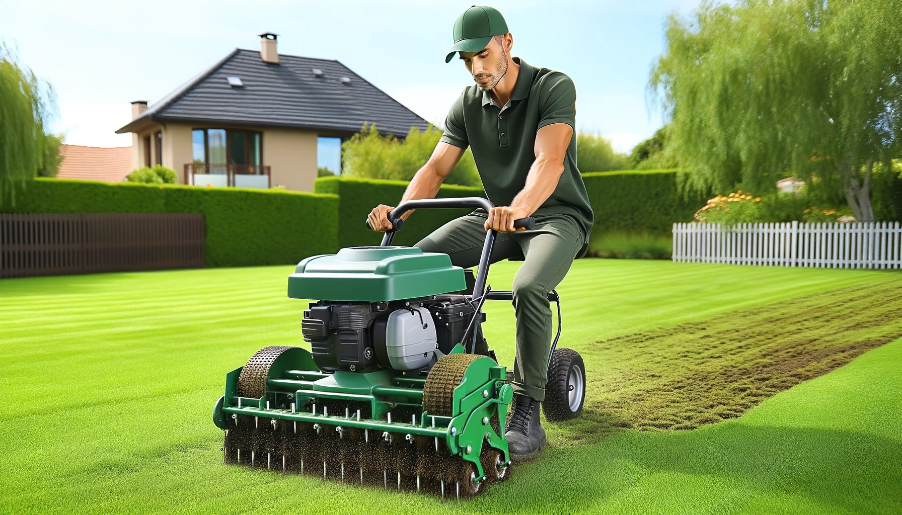 Best Time To Aerate Lawn In Ontario: Tips For Lush Grass - Beegreen ... in How Yard Size and Location Shape Your Total Lawn Aeration Budget