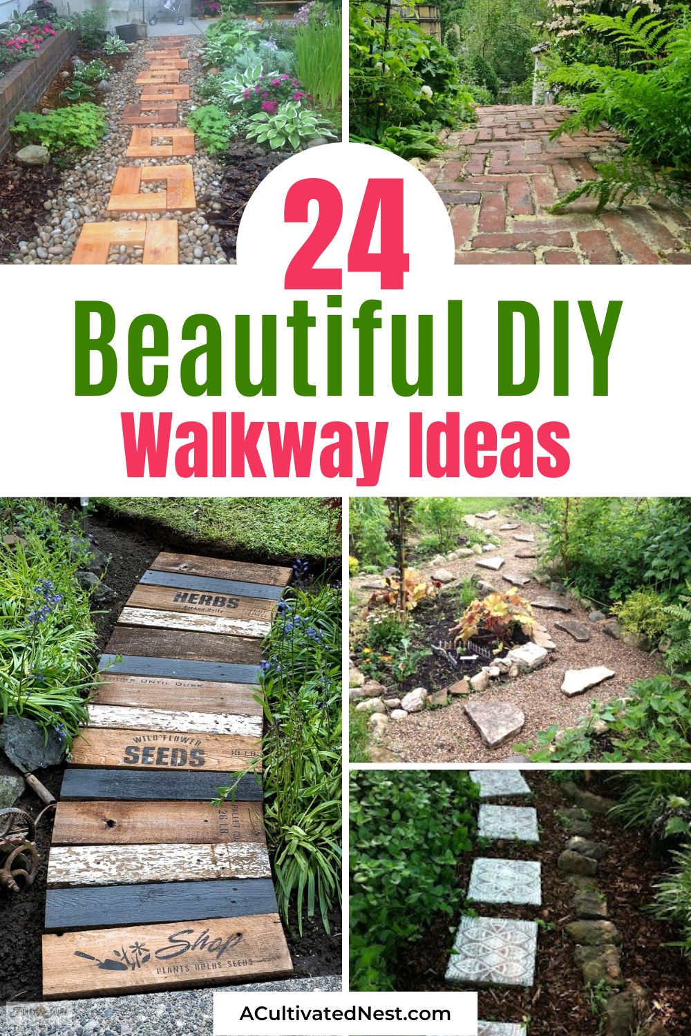 Creating Functional Walkways In Your Yard For Beauty And Function in How To Build A Garden Path For Cheap