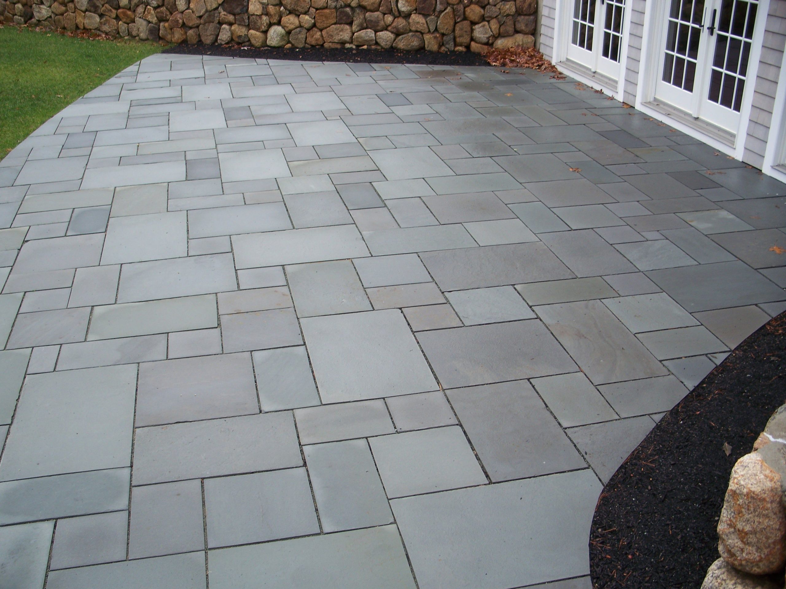 Pennsylvania Bluestone Blue Stone Pavers Quarry | Sandyneckstone.com ... throughout Creative layout patterns and natural stone techniques that make budget friendly pavers look luxurious