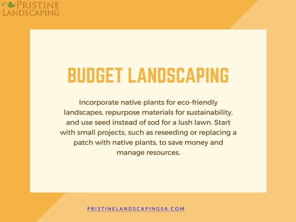 Ppt - Budget Landscaping | Pristine Landscaping Powerpoint Presentation ... throughout How Smart Homeowners Are Saving Money On Landscaping Crew Expenses This Year
