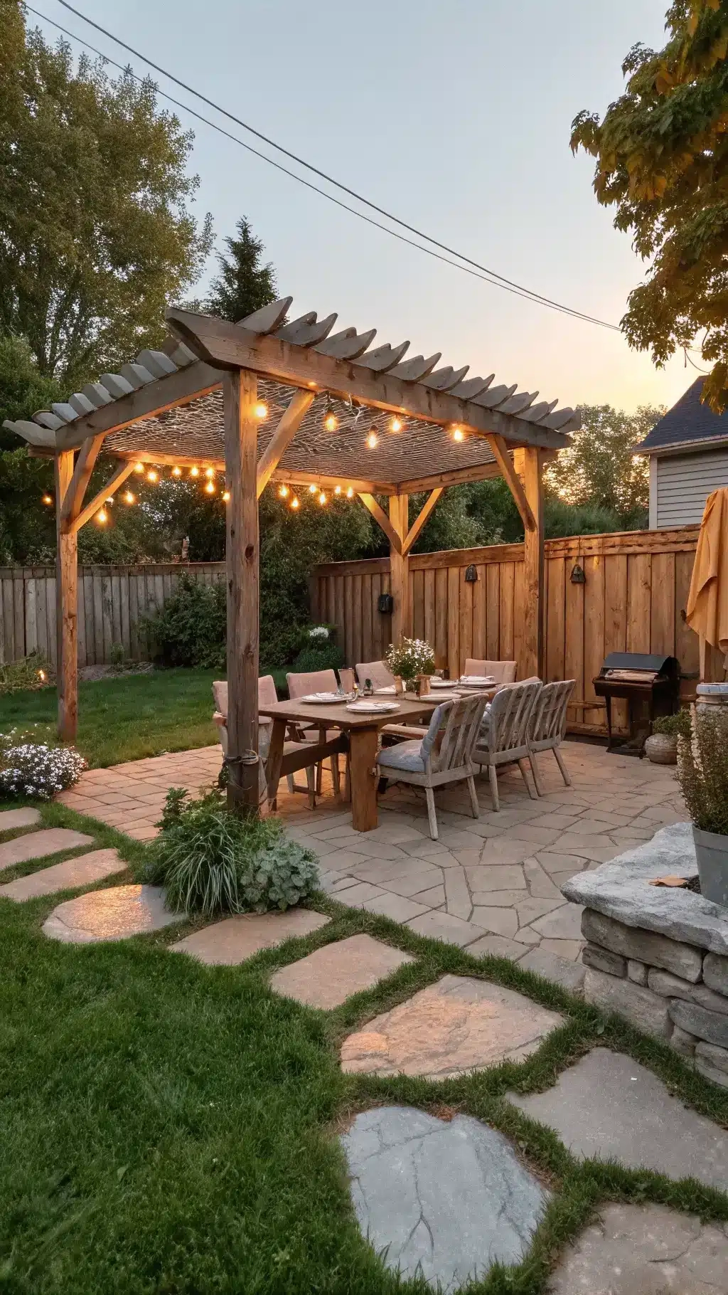 Rustic Backyard Retreat: Transform Your Outdoor Space Into A Cozy ... within Pergola Landscaping Ideas Backyard